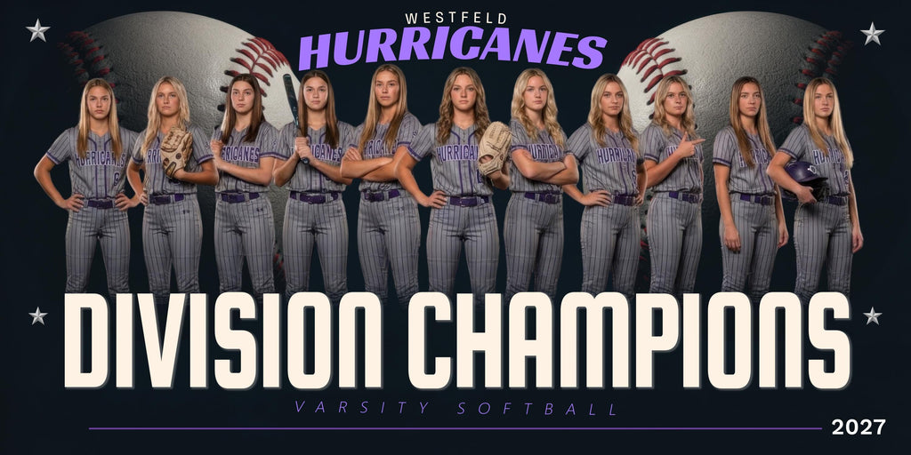 Baseball & Softball Team Banner Template | Editable in Photoshop | 2:1