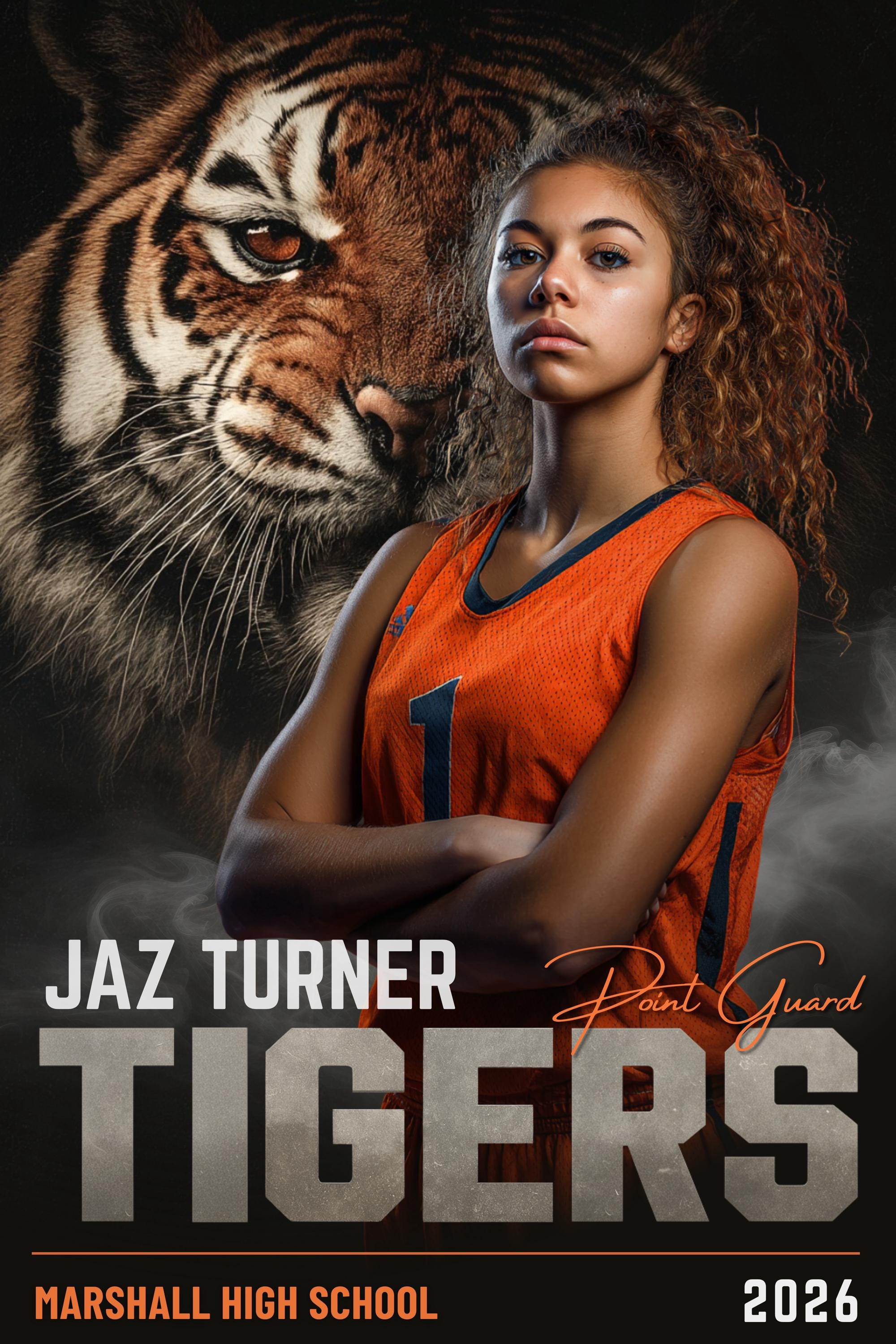 42 Mascot Basketball Poster Template | Editable in Photoshop | 2:3