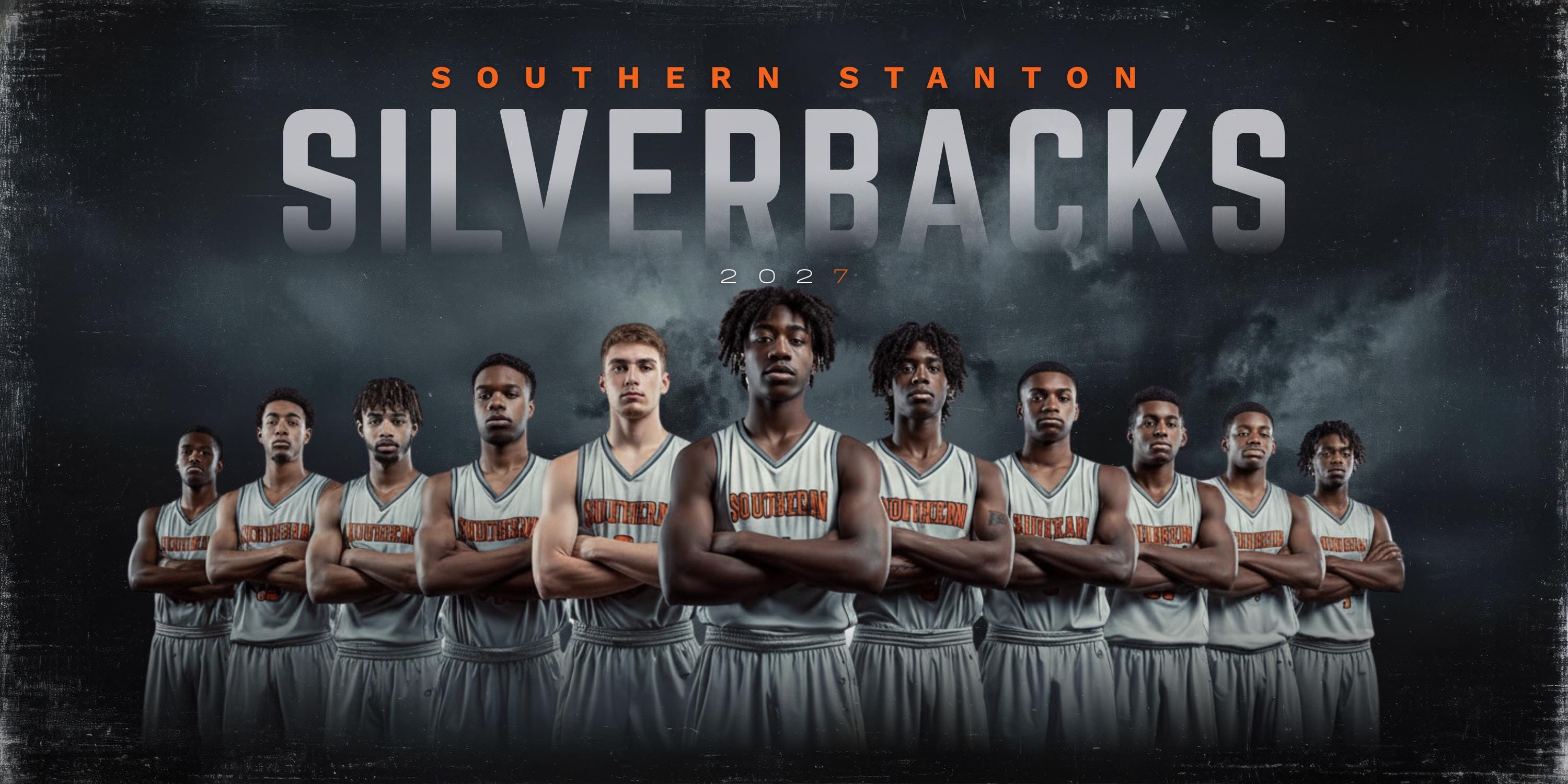 Stormy Skies All Sports Team Banner Template | Editable in Canva | 2:1