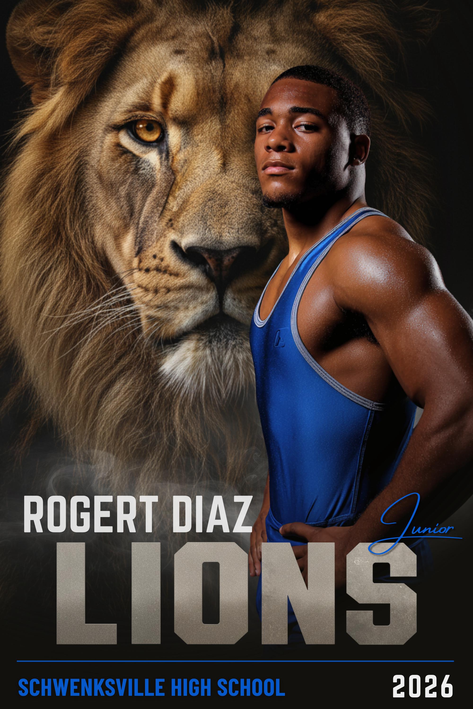 42 Mascot Backdrops Wrestling Poster Template | Editable in Photoshop | 2:3