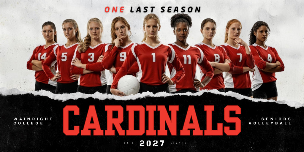 Torn Reveal All Sports Team Banner Template | Editable in Canva | 2:1