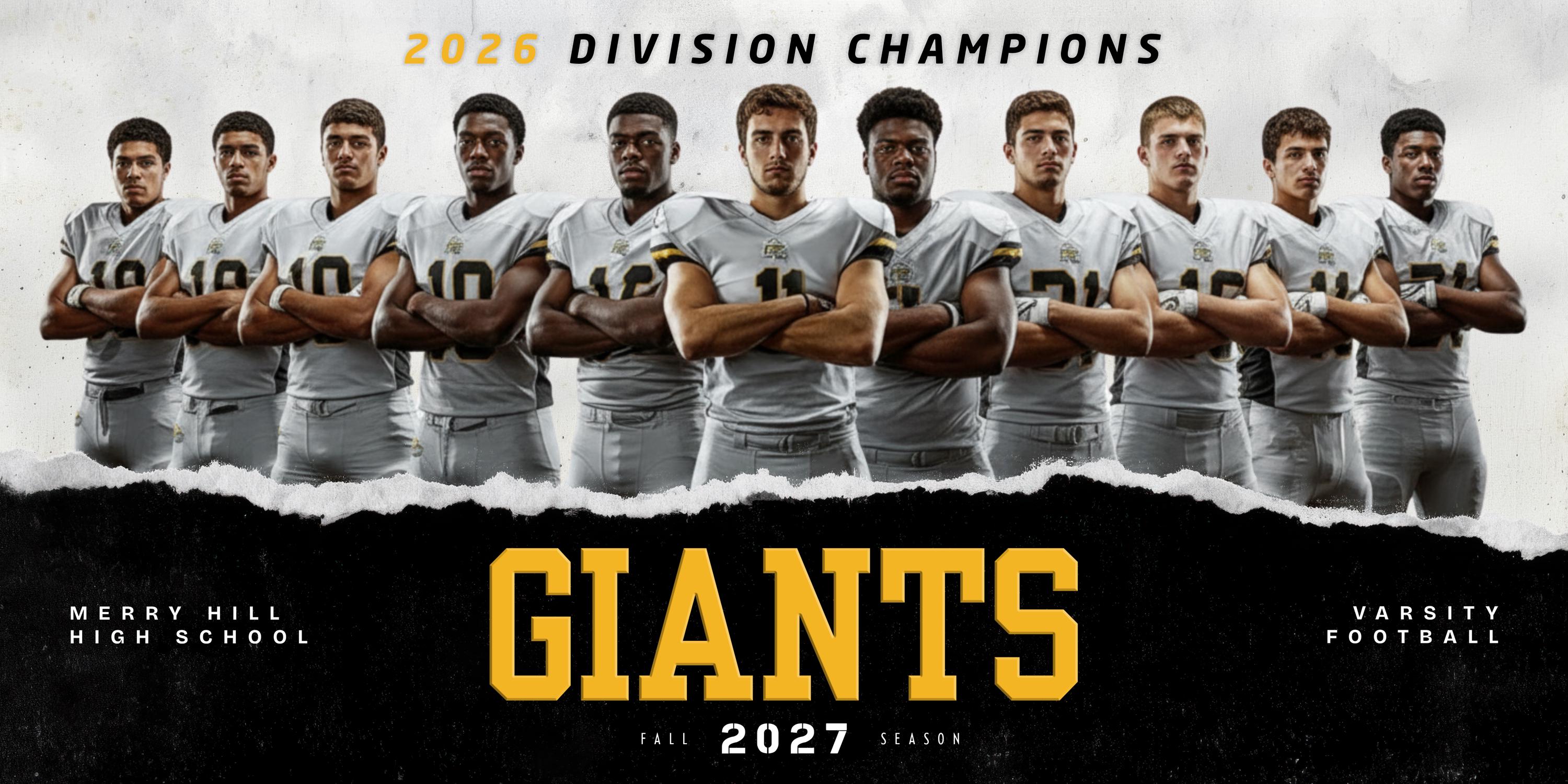 Torn Reveal All Sports Team Banner Template | Editable in Photoshop | 2:1