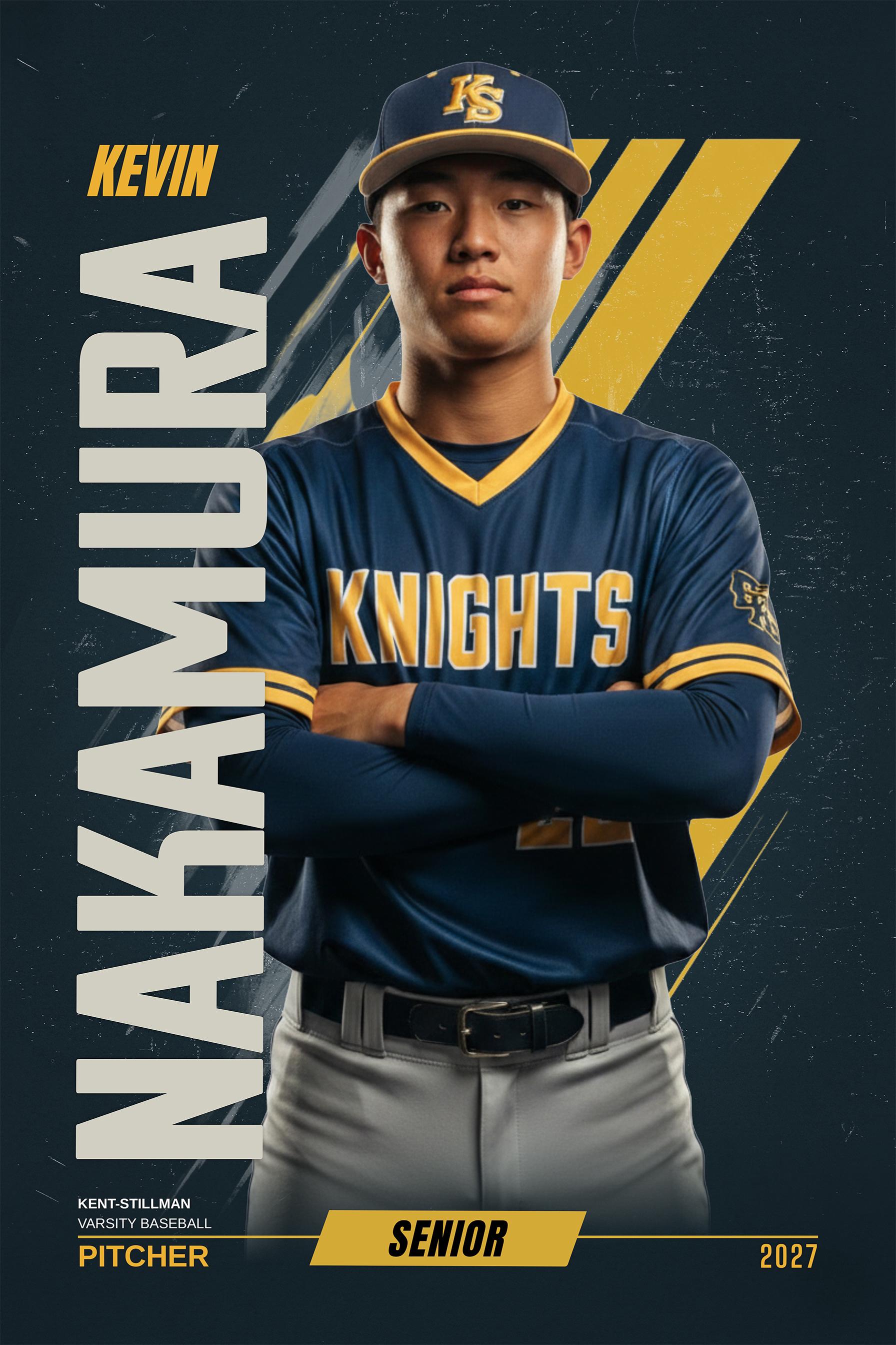 Velocity Baseball Poster Template | Photoshop Template | 2:3