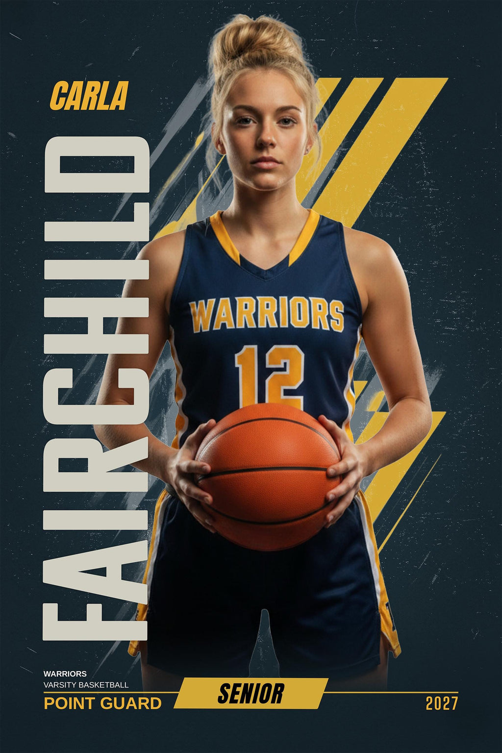 Velocity Basketball Poster Template | Photoshop Template | 2:3