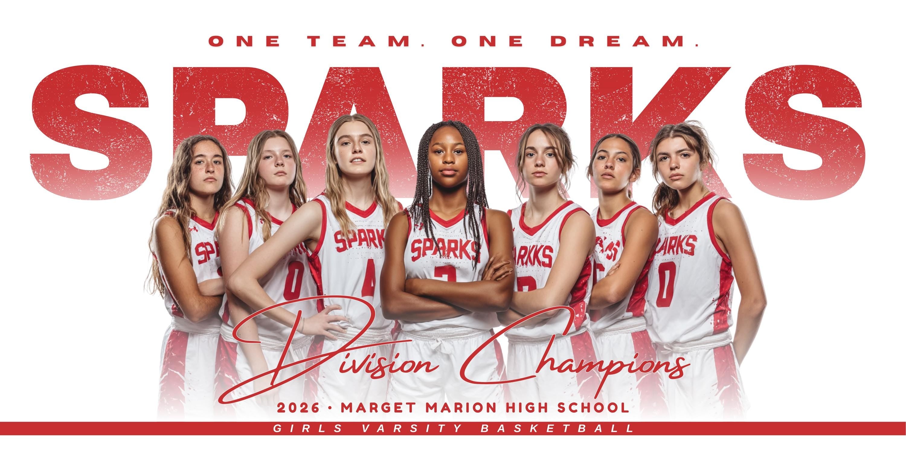 Large Team Name All Sports Team Banner Template | Editable in Canva | 2:1