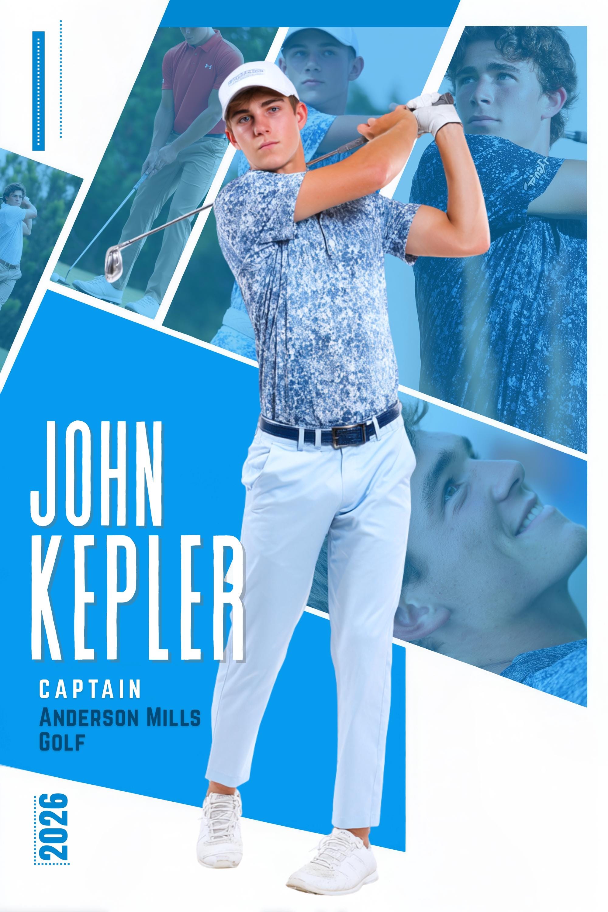Multi-Photo Collage Golf Poster Template | Editable in Canva | 2:3