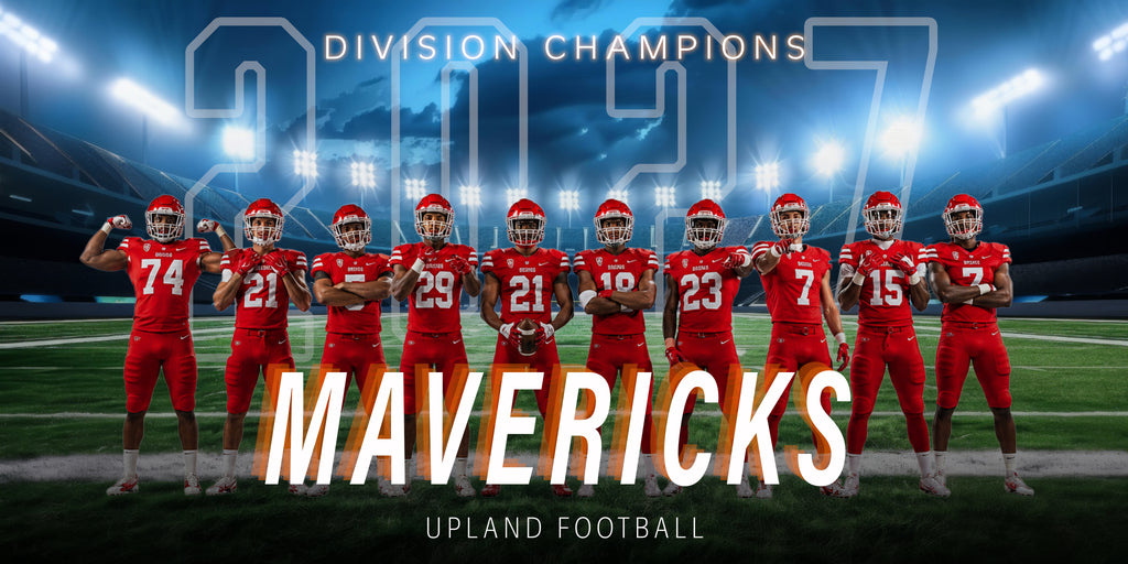 Stadium Football Team Banner Template | Editable in Photoshop | 4:3 & 2:1