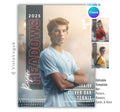 Cinematic Smokey Tennis Poster Template | Editable in Canva | 3:4