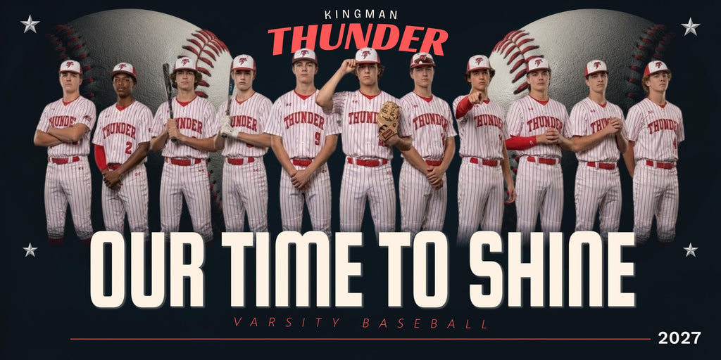 Baseball & Softball Team Banner Template | Editable in Photoshop | 2:1
