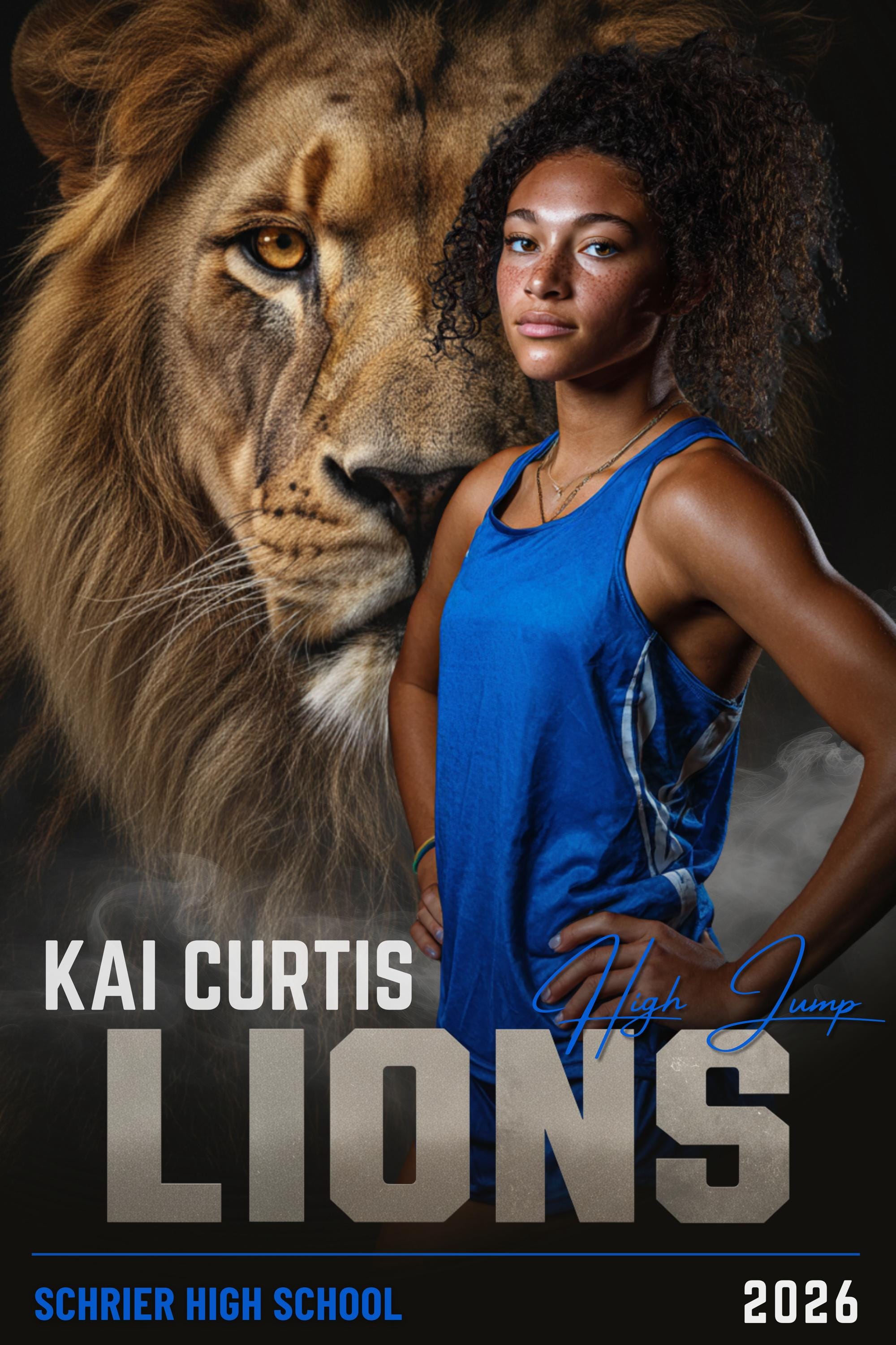 42 Mascot Backdrops Track & Field Poster Template | Editable in Canva | 2:3