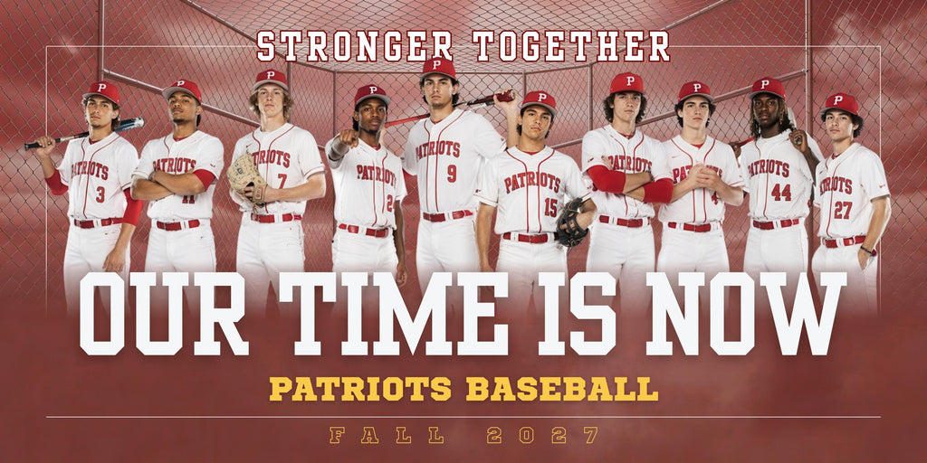 Batting Cage Baseball & Softball Team Banner Template | Editable in Canva | 2:1