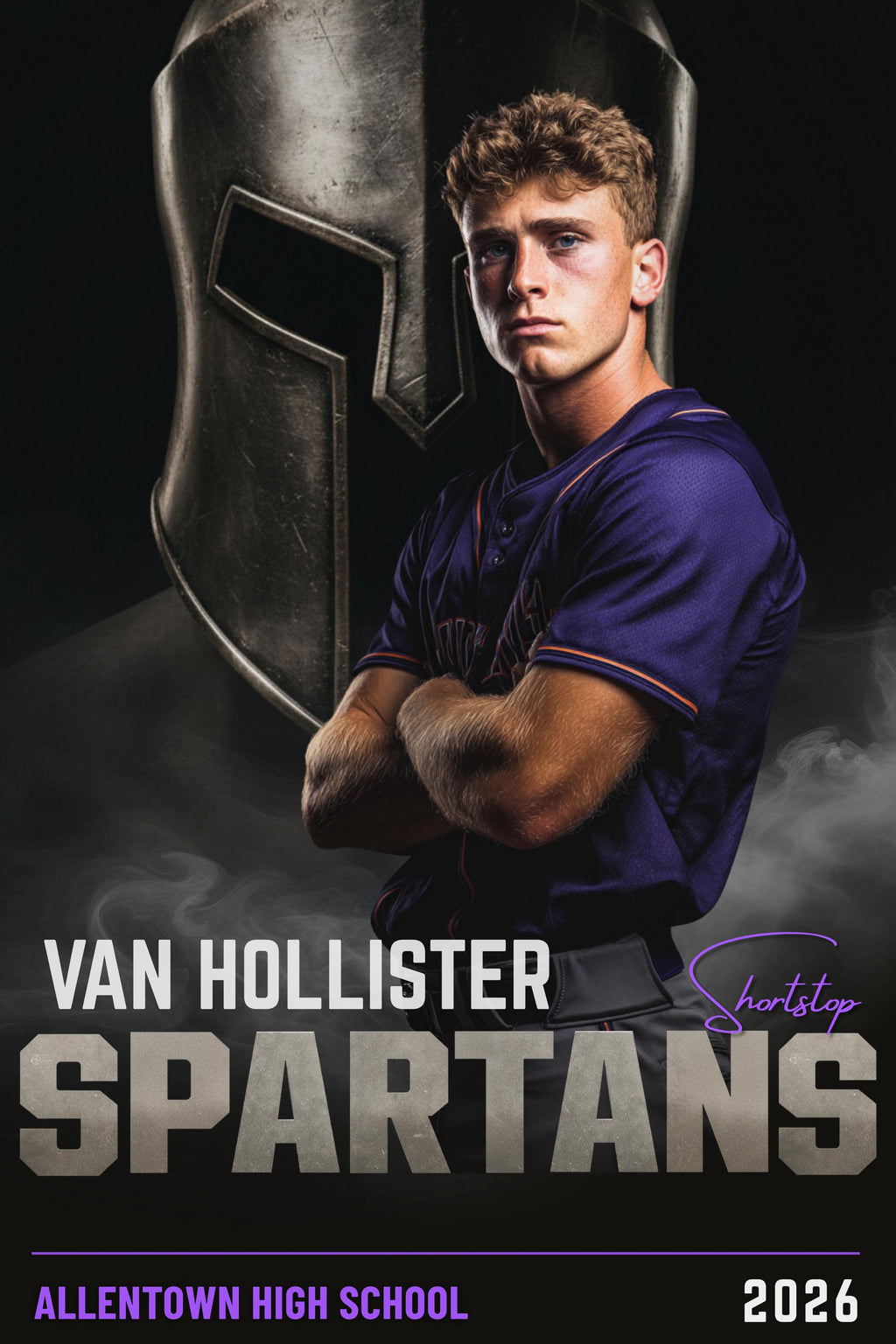 42 Mascot Backdrops Baseball Poster Template | Editable in Photoshop | 2:3