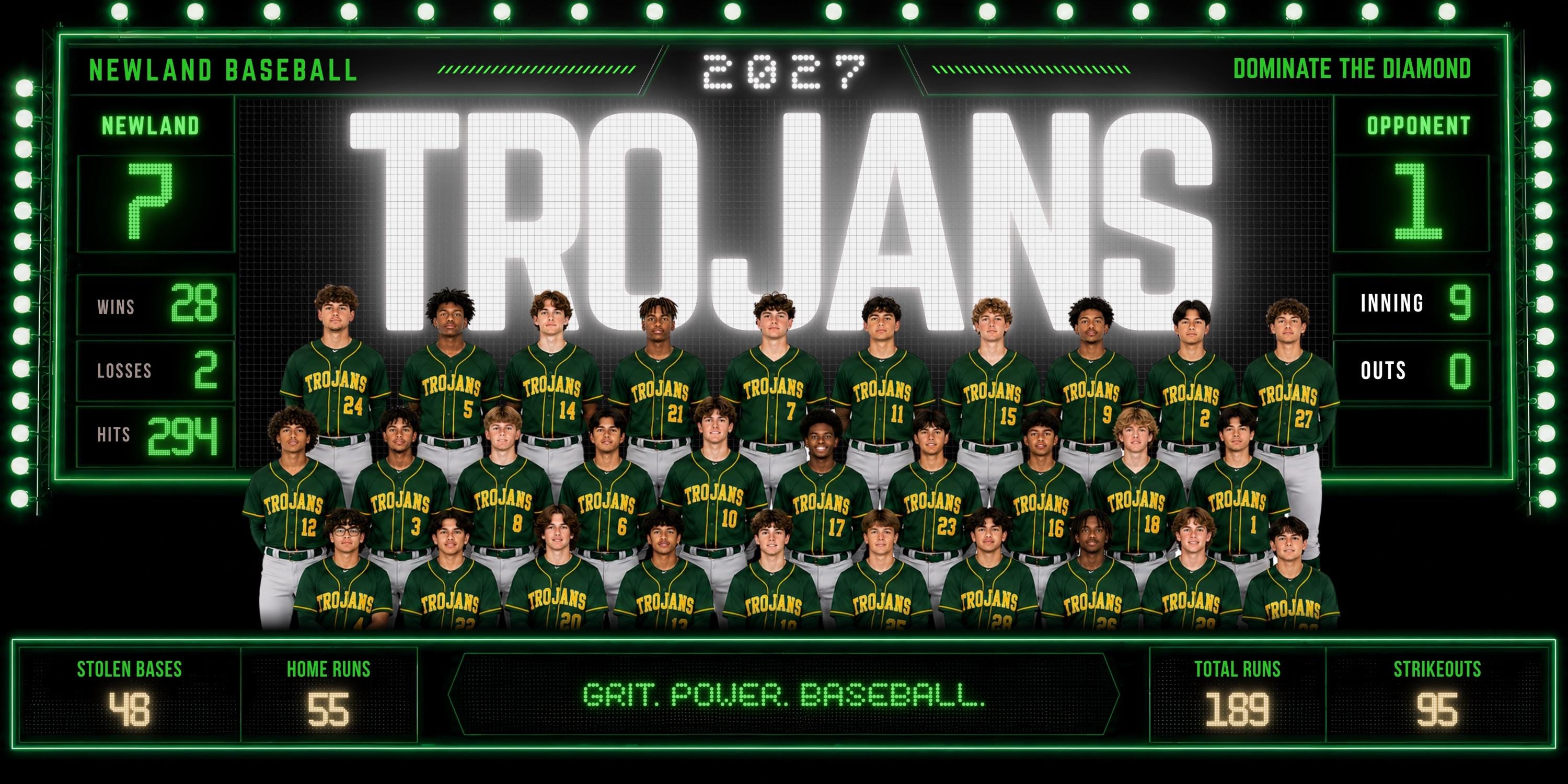 All Sports Team Banner Canva Template | Scoreboard Showcase | 2:1