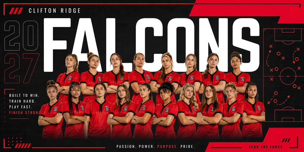 Soccer Team Banner Canva Template | Tactical Team Showcase | 2:1